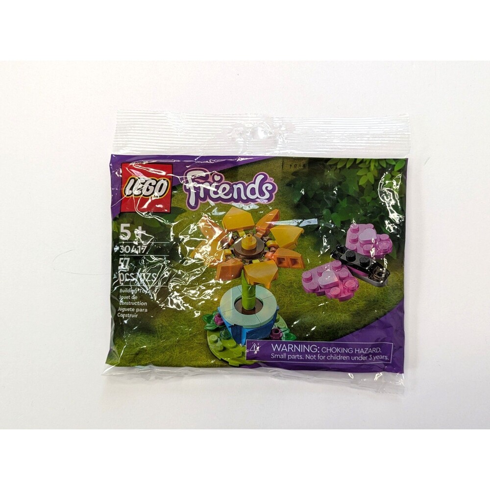 LEGO Friends 30417 Flower and Butterfly 57 pcs Brand New Sealed Retired Polybag